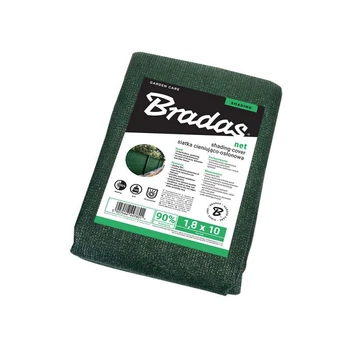 Сетка для затенения, защитная, 90%, 135 г/м², 1,8x10м Bradas
