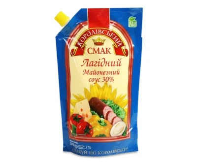 Соус майонезный 30% Ласичный д/п TM Королевский вкус 500 g