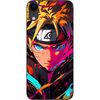 Силіконовий чохол SMTT для iPhone XR з картинкою Яскравий Наруто