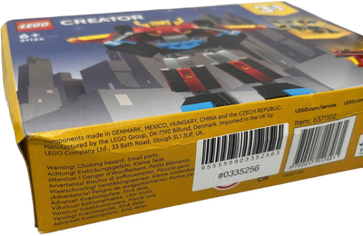 Zestaw klockow Lego Creator Super Robot 159 elementow (31124) (955555903352563) - Outlet