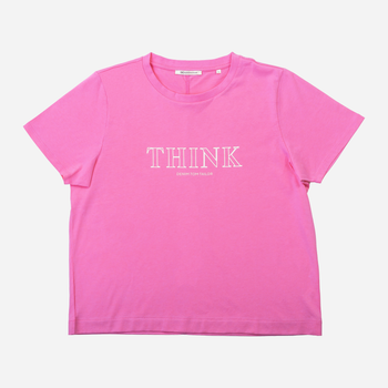 Koszulka damska basic Tom Tailor 1039870 M Różowa (4067261813783)