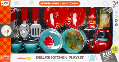 Zestaw kuchenny do zabawy Mega Creative Deluxe Kitchen z akcesoriami (5904335851090)
