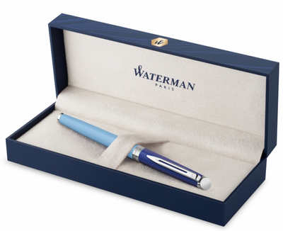 Ручка пір'яна Waterman Hemisphere Colour Block Blue Синя (3026981799242)