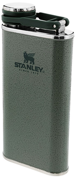 Piersiowka stalowa Stanley Classik Hammertone 0.23 L Zielona (6939236348393)