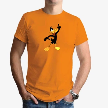 Футболка чоловіча JHK "Daffy Duck" XL Помаранчевий (MD-25-8360-21-22)