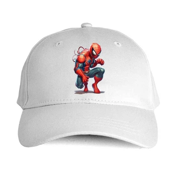 Кепка MALFINI "Spiderman" U Білий (MD-31-8519-38-11)