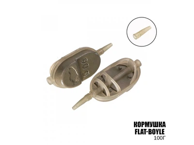 Флэт фидерная кормушка Prof Montazh Flat-Boyle 100г