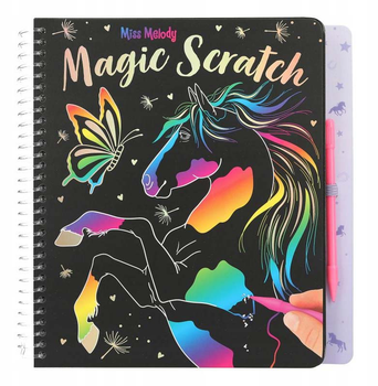Скетчбук для малювання Depesche Miss Melody Magic Scratch (4010070664831)