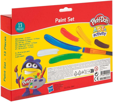 Набір для малювання Hasbro Play-Doh Art Activity 13 предметів (8715427090405)
