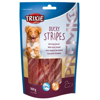 Ласощі Trixie Premio Ducky Stripes для собак, качка, 100 г (TX-31537)