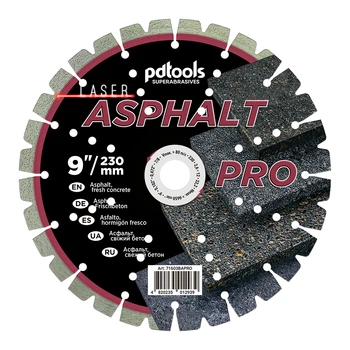 Круг алмазный отрезной ASPHALT PRO 1A1RSS 230 для ручного инструмента (42078)