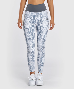 Женские леггинсы Venum White Snake Legging for Women - White (VENUM-05066-002-L)