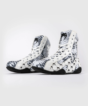 Жіночі боксерки Venum White Snake Boxing Shoes for Women - White (VENUM-05071-002-8.5)