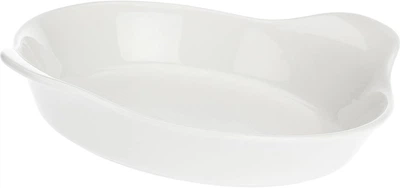 Naczynie do zapiekania au gratin La Porcellana Bianca Arezzo porcelana 24 cm (8027549081347)