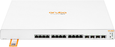 Комутатор HP Aruba Instant On 1960-12XGT-4SFP+ (JL805A)