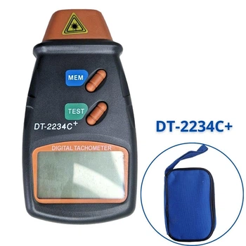 Тахометр цифровой лазерный бесконтактный DT-2234C+ 670299
