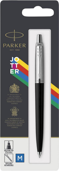 Кулькова ручка Parker Jotter Original Ballpoint Pen Medium Black Barrel Синя (3026980968731)