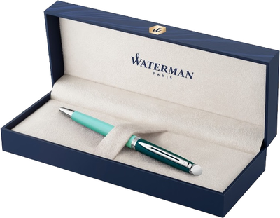 Długopis Waterman Hemisphere Colour Blocking Metal & Green Lacquer Niebieski (3026981901256)