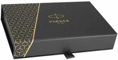 Набір Parker IM Black GT Кулькова ручка + Пір'яна ручка Сині (5000005076418)