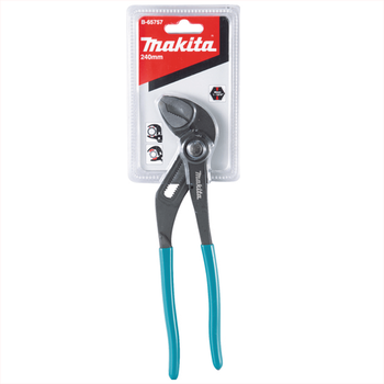 Клещи переставные со сквозным шарниром 46 х 240 мм Makita B-65757