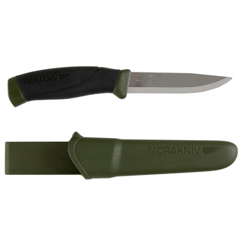 Нож Morakniv Companion stainless steel olive green оливковый