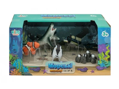 Набір фігурок Морські мешканці, Kids Team, Q9899-P24_3