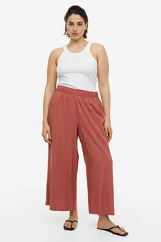 Кюлоты H&M S терракотовый 1204971104