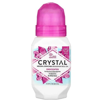Дезодорант із кульковим аплікатором, CRYSTAL, без ароматизаторів, 66 мл