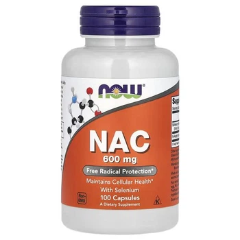 NAC із селеном, NOW Foods, 100 капсул