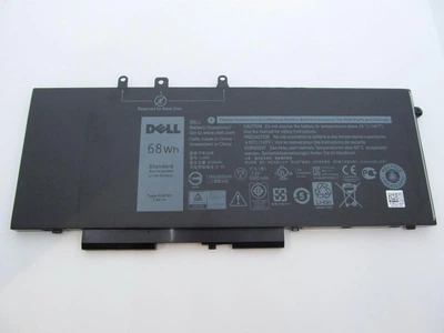 Батарея для ноутбука Dell Latitude 5480 GJKNX (long), 8500mAh (68Wh), 4cell, 7.6V, Li-ion, чорна
