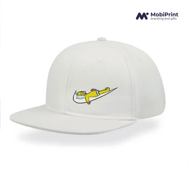 Кепка Snapback Гомер Симпсоны Белый (9276-2043-WT)