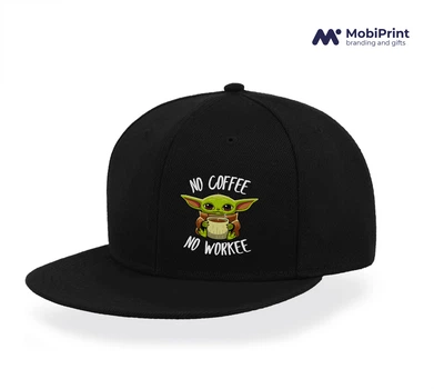 Кепка Snapback Бейби Йода Черный (9276-1987-BK)