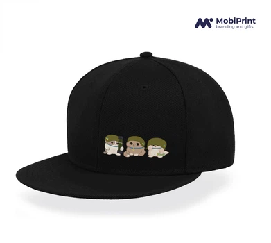 Кепка Snapback ВСУ котики Черный (9276-3739-BK)