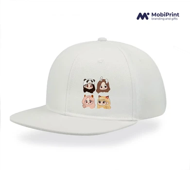 Кепка Snapback Black Pink Белый (9276-1340-WT)