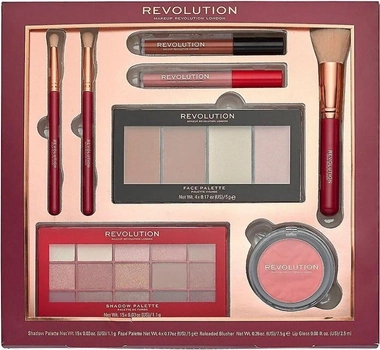 Zestaw kosmetyków dekoracyjnych Makeup Revolution Reloaded Collection 8 szt (5057566142212)