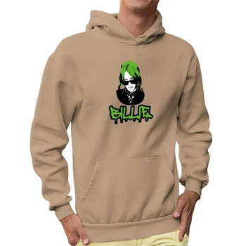 Худі чоловіче JHK "Billie Eilish" XXL Бежевий (MD-26-7976-28-27)