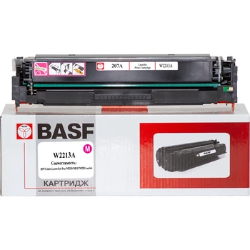 Картридж для HP ColorLaserJet Pro M255, M255dw, M255nw BASF 207A Magenta BASF-KT-W2213A