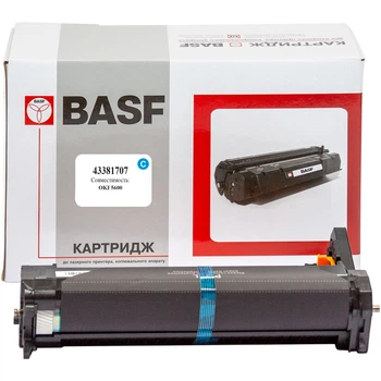 Копи Картридж, Фотобарабан для OKI C 5700 BASF Cyan BASF-DR-43381707
