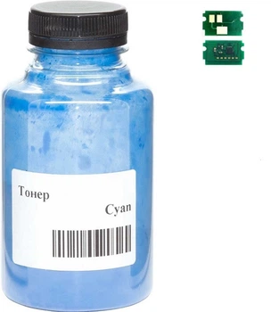Тонер и Чип для Kyocera Ecosys PA2100cwx АНК Cyan 35г 50000341
