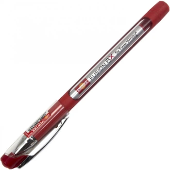 Ручка шариковая 0,7мм 10км UX-10 000-06 Unimax Top Tek Fusion красная (644216965007)