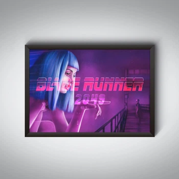 Постер фильма Blade Runner 2049 в рамке / Бегущий по лезвию 2049 (BR8)