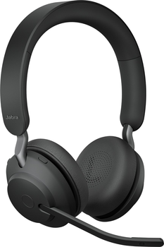 Навушники Jabra Evolve2 65 USB-A UC Stereo with Charging Stand Black (26599-989-989)