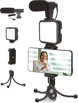 Комплект блогера Piko Vlogging Kit PVK-02LM (1283126515095) LED-лампа