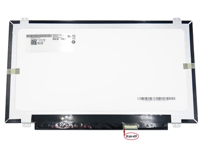 Матрица B140RTN03.0 14.0" Slim eDP (1600*900, 30pin, ушки верх-низ). Матова.