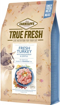 Сухий корм для кішок Carnilove True Fresh Cat Turkey з індичкою