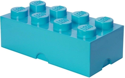 Контейнер у формі блоку LEGO Storage Brick 8 Лазурний (40041743)
