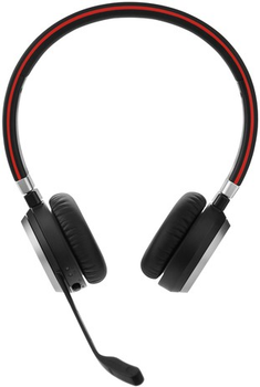 Навушники Jabra Evolve 65 SE Link380a MS Stereo with Charging Stand Black (6599-833-399)