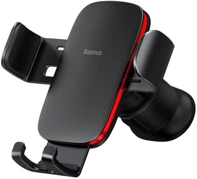 Держатель для телефона в автомобиль Baseus 4.7-6.5" Metal Age2 Gravity SUJS000013 Black