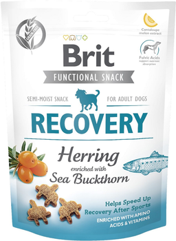Функциональное лакомство для собак Brit Care Functional Snack Recovery Herring с селедкой 150 г (8595602540020)