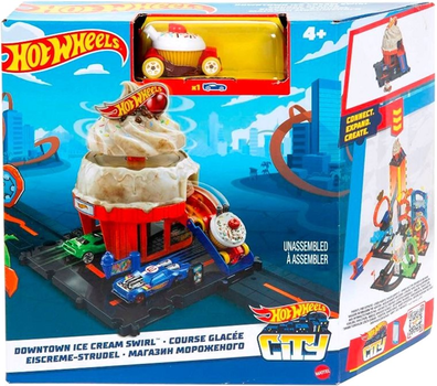 Набір іграшок Hot Wheels City Rally Ice Cream Shop (0194735109623)